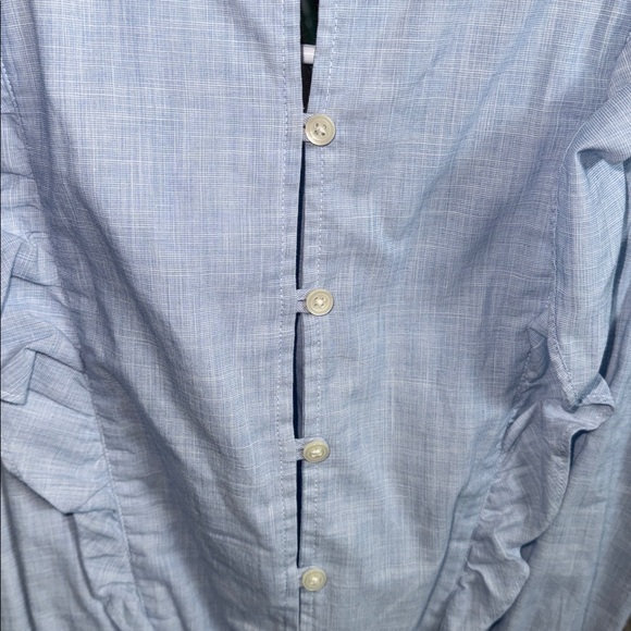 Madewell Bellflower Ruffle Dress 0 sleeveless summer women’s preppy beach - Picture 9 of 10